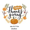 Fall Iron on Decals Thanksgiving Iron on Patches, 3 Sheets