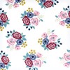 Hudson Baby Unisex Baby Cotton Fitted Crib Sheet, Blush Navy