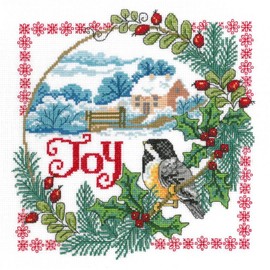 Imaginating Joy of Christmas Counted Cross Stitch Pattern Designed by Diane Arthurs