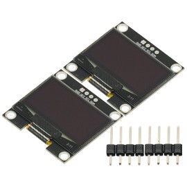 2 Pcs 4PIN 1.3" 1.3 inch IIC I2C OLED Display Module 128x64 SSH1106 Digital OLED LCD Display White Module for Arduino Raspberry Pi Screen 12864 LCD Screen Board