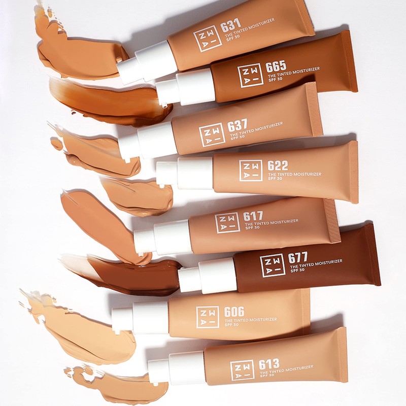 3ina MAKEUP Vegan Cruelty Free The Tinted Moisturiser SPF30 622