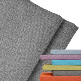 Outdoor Bench Cushion Cover with Zipper, Linen Chair Cushion Slipcover, Patio Porch Swing Cushion Covers Replacement Only, No Insert(Gray,150x60x5cm)