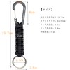 BRAVESHINE Double Head Paracord Braided Carabiner Paracord Lanyard Keychain Keychain