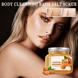 Premium Body Scrub to Exfoliate & Moisturize Skin,Deep Cleansing Body Exfoliator Scrub for Men & Women,Long Lasting Hydrating Smooth exfoliating Body Salt Scrub for All Skin Types E