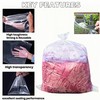 MITOB Reusable Extra Large Clear 3.94mil Plastic Bags 39.4x47.2 inch