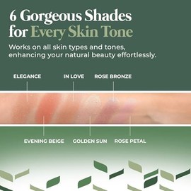 100% Clean Blush/Bronzer/Shimmer (Elegance)