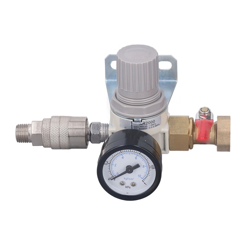 Air Compressor Replacement Pressure Regulator AR2000 1/2 Inch NPT Air