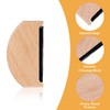 Ptwola 4PCS Cashmere Sweater Comb Beech Wood Manual Wool Fuzz