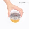 Cupcake Baking Cups with Lids 50 Pack 4.5oz Muffin Cases