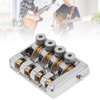 4 String Headless Electric Bass Bridge Zinc Alloy Brass Bridge