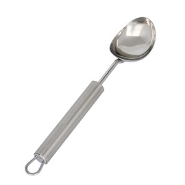 Restaurantware-German Standard Ice Cream Scoops, 6 Heavy-Duty Metal Ice Cream Spade - Ergonomic Handle, Dishwashable, Stainless Steel Scooper Spoons, Ideal For Gelato, Sorbet, And More