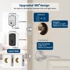 52HZ Fingerprint Door Lock, Keyless Entry Door Lock with Code,
