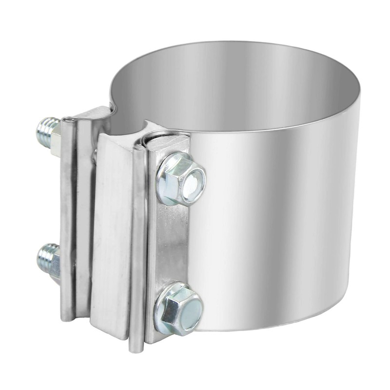 3.5 Inch 3.5" Butt Joint Exhaust Band Clamp Sleeve Stainless
