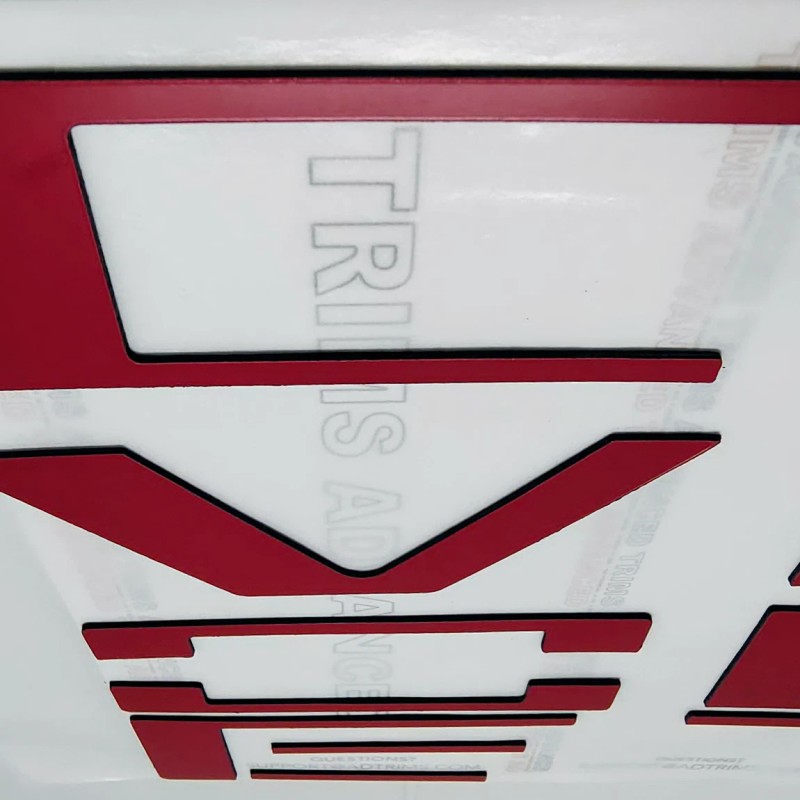 Advanced Trims Grill Letters Inserts 2019 2020 2021 Silverado DARK