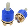40mm Faucet Cartridge Certification Ceramic Tap Replacement Cartridge Mix Tap