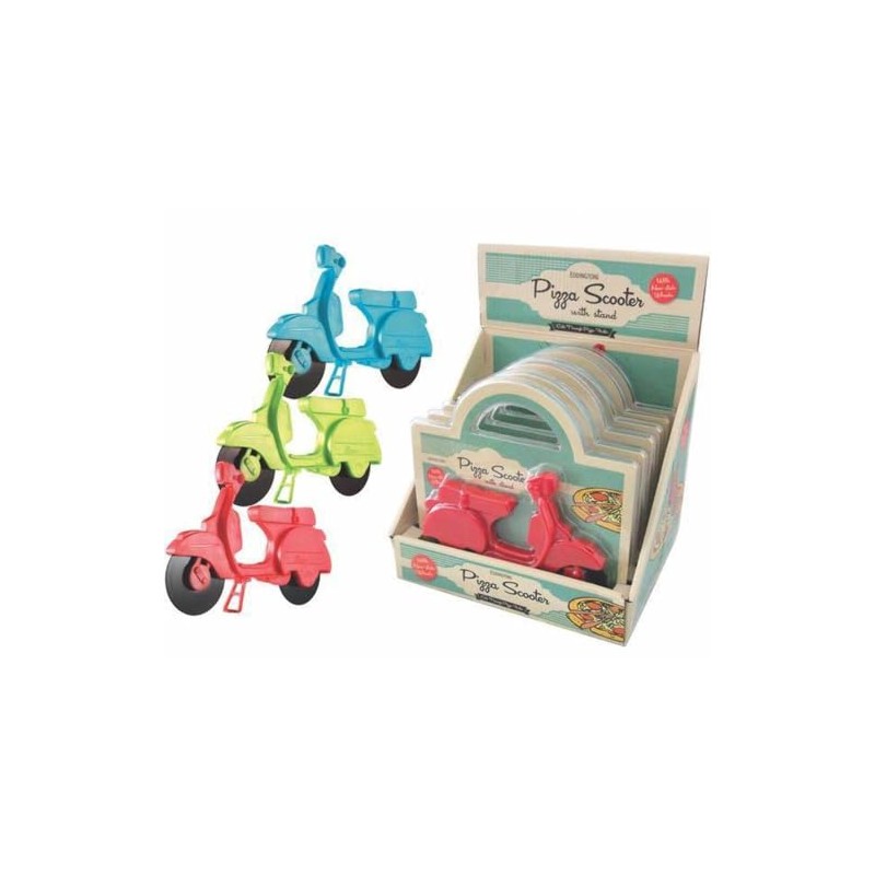 Eddingtons Blue Lambretta Scooter Pizzaschneider