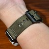 Glossy Durable Nylon Watch Band Compatible With Garmin Venu 4