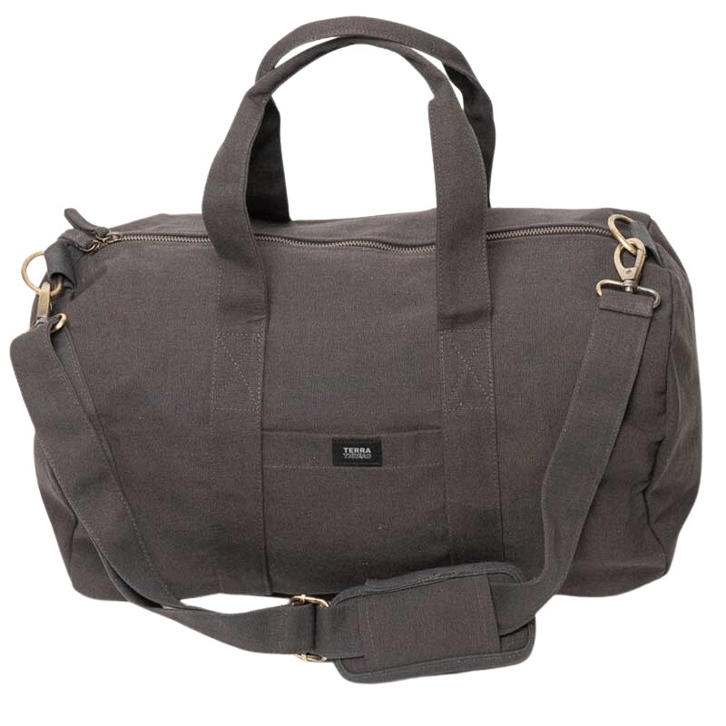 Terra Thread Organic Cotton Aarde Gym Bag, Sand Dune