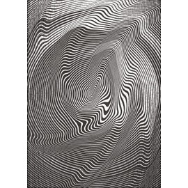 Ulmer Puzzleschmiede 1000-piece Puzzle, Impossible Puzzle Irrwitz, Black/White/Grey Geometric Lines, Modern Design, Premium Cardboard Made in Germany, Adult