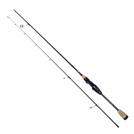 Zite Fishing Solid Strike UL Rod 200 cm | Solid Tip Full Carbon Tip | 0.5-3g Casting Weight | Ultra Light Trout Rod for Rubber Baits & Finesse Rigs | Parabolic Action