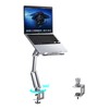 Laptop Mount for Desk, Tablet Arm Mount with 360° Rotating,