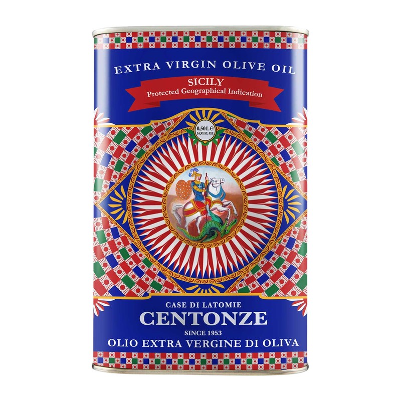 IGP Sicilia Extra Virgin Olive Oil in Iconico Tin 500ml