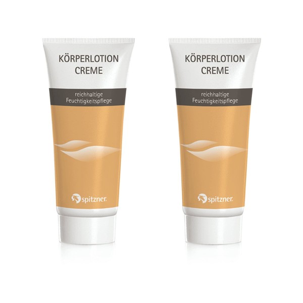 Spitzner Sparpaket Körperlotion Creme (2x 200 ml) – Entspannende Pflegelotion