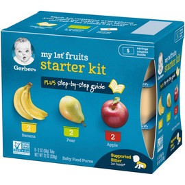 Gerber My First Fruits and Veggies Starter Kit Variety Pack (Variety Pack)