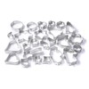 Zenker 7732 Pastry Cutters, Set of 25