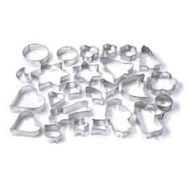 Zenker 7732 Pastry Cutters, Set of 25