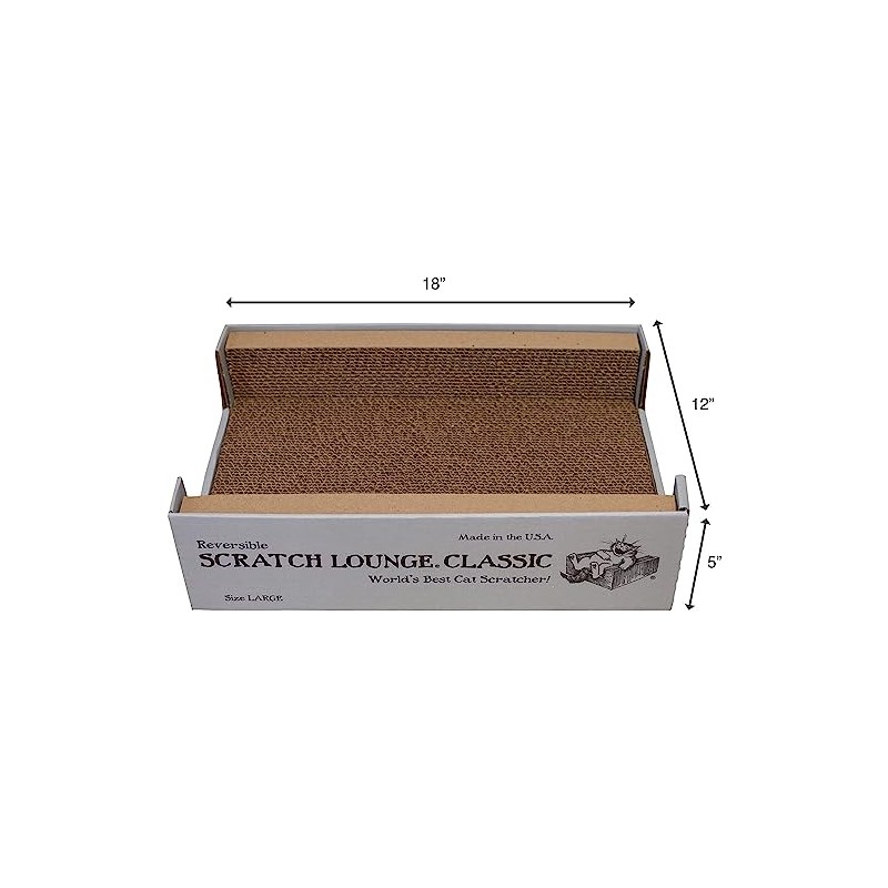 Scratch Lounge Cardboard Floor Refill - for Classic 12x18 Cat