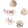 Anfiodas Hair Ornament, Hair Accessories, 4-Piece Set, Kimono, Pearl, Kimono,