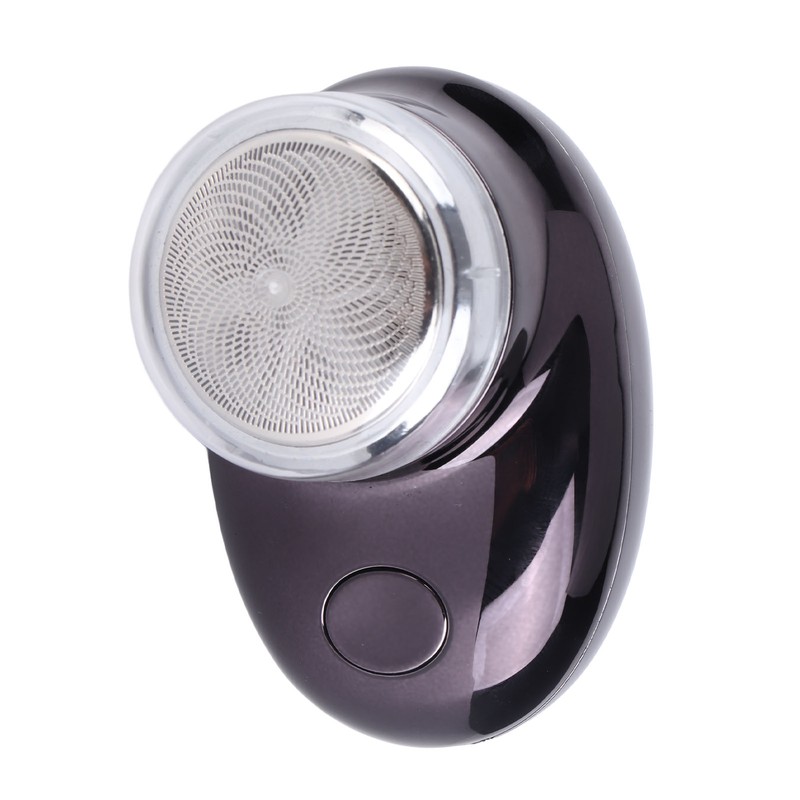 Electric Beard Clipper Fine Trimming Stainless Steel USB Rechargeable Portable