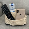 Couch Cup Holder Pillow, Couch Drinks Remotes Holder for Center
