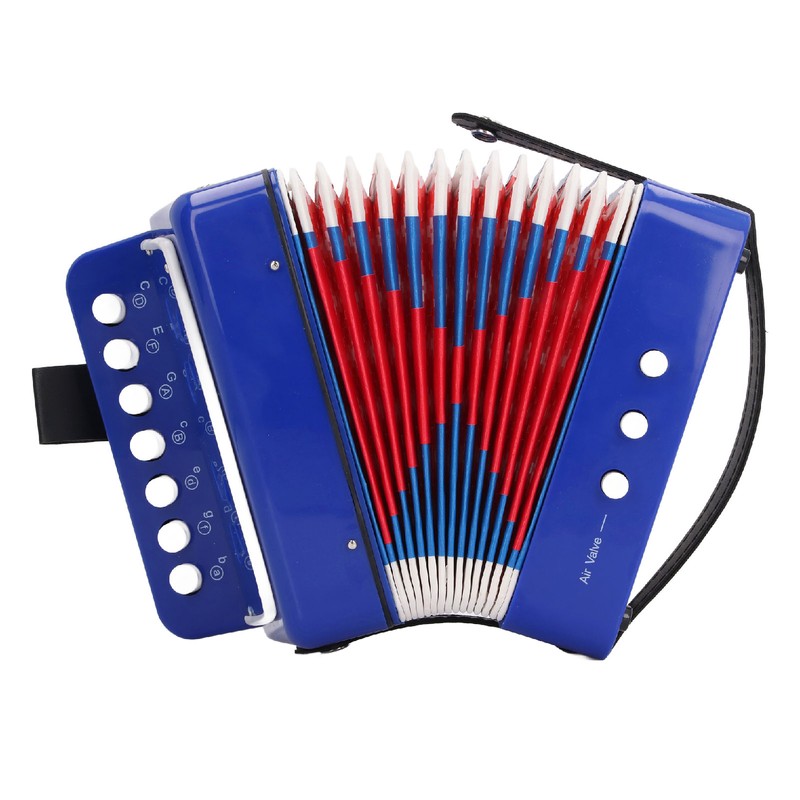 Button Accordion for Beginners 7 Keys Control 2 Bass Kids
