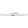 MOFUN 72 11/16" Stainless Steel Braided Clutch Cable For Harley