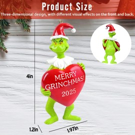 2025 Christmas Ornaments, Christmas Hanging Ornament, Funny Christmas Tree Decorations, Hanging Accessories Outdoor Indoor Decor, Gift for Friends Families Neighbors