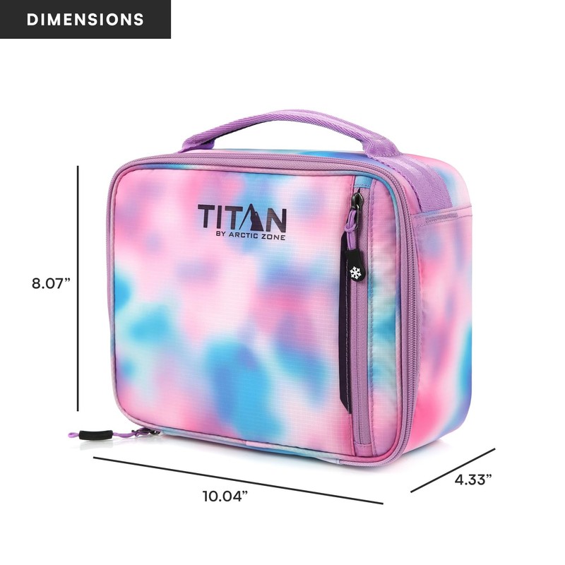 Titan Fridge Cold Lunch Box With 2 350g Ice Walls®,