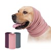 PAPIAMEN Dog Calming Hoodie Head Wrap,No Shake Anxiety Relief Quiet