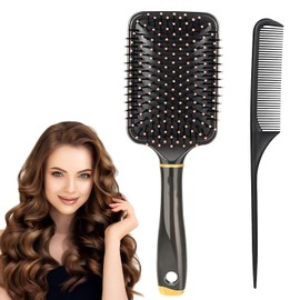 Haarbürste ohne ziepen, JOYRACER Entwirrbürste & Detangler Bürste Hair Brush für Nasses, Locken, Feine & Lange Haare, Kopfhautmassage, Reduzieren Haarbruch & Ziepen