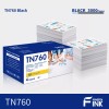 For Brother 2PK TN760 Fits For Brother TN-730 Toner MFC-L2717DW