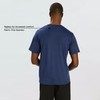 MISSION Cooling Performance Shirt, Medium - Navy - Cools Up