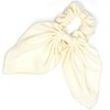 Scunci Crochet Bow Scrunchie (54046WC), White