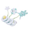 Baby Plush Animal Stroller Toys Spiral Activity Hanging Toys Ringing