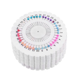 Garneck Pack of 5 Kumihimo Round Braided Discs: Professional Knotting Star Woven Plate for Bracelets for Crafts - 10 cm Foam Braided Disc with Positioning Pin for Jewellery Design