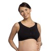Carriwell Seamless Maternity Bra (Small, Black)