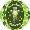 St Patrick's Day Shenanigans & Malarkey Wreath Available in 24
