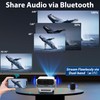 Wielio 2026 Smart Projector Android TV with WiFi 6 and