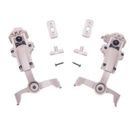 Tigrett Outdoor ARC Rail Adapter for Helmets - Fits Ops-Core, FAST, ACH, MICH, AMP Arms, Howard Leight Earmuffs (Howard Leight Impact Sport, Flat Dark Earth) - Secure & Durable Tactical Mount