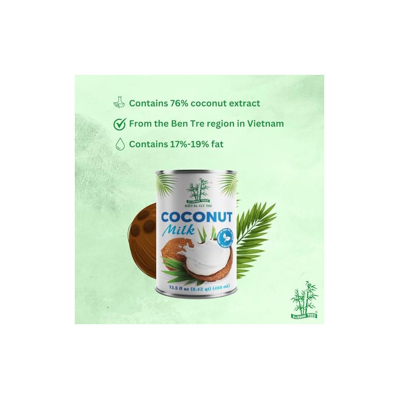 Bamboo Tree Latte di Cocco UHT 17-19% - 400 ml